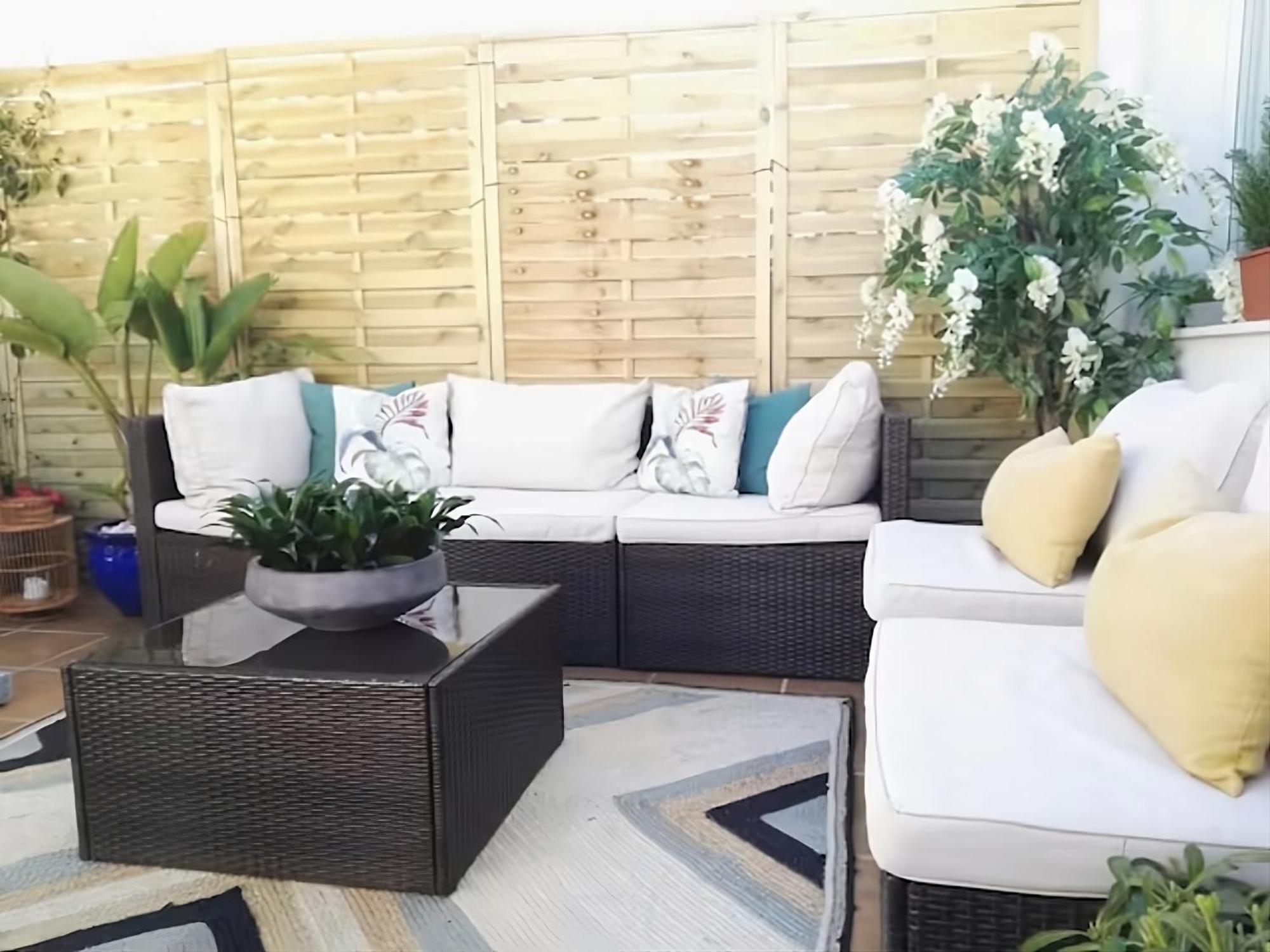 Sol Y Malaga - Designer Duplex Con Terraza Y Parking Appartement Buitenkant foto